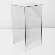 Clear Acrylic Display Plinth Pedestal 800