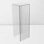 Clear Acrylic Display Plinth Pedestal 900