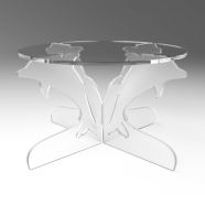 Frosted Dolphin Cake Stand